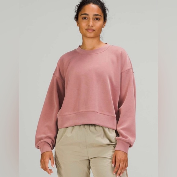 Lululemon Perfectly Oversized Cropped Crew
*softstreme* - Pink - Size 10 - Picture 2 of 14
